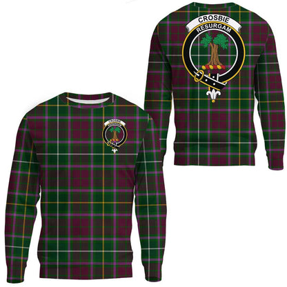 Crosbie Tartan Crest Sweatshirt