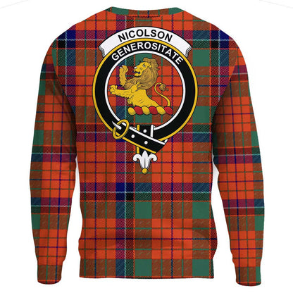 Nicolson Ancient Tartan Crest Sweatshirt