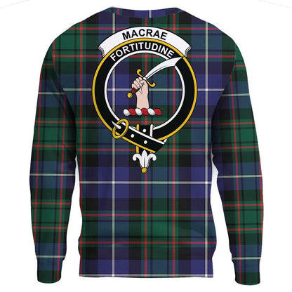 MacRae Hunting Modern Tartan Crest Sweatshirt