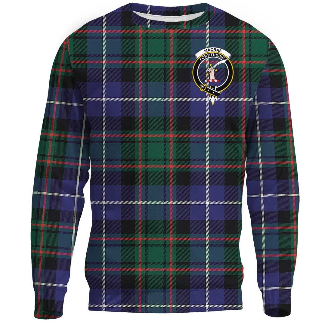 MacRae Hunting Modern Tartan Crest Sweatshirt