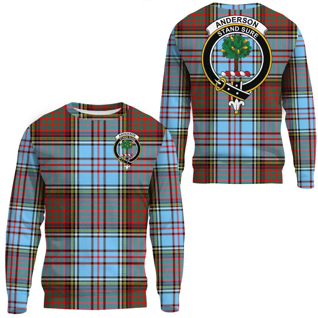 Anderson Ancient Tartan Crest Sweatshirt