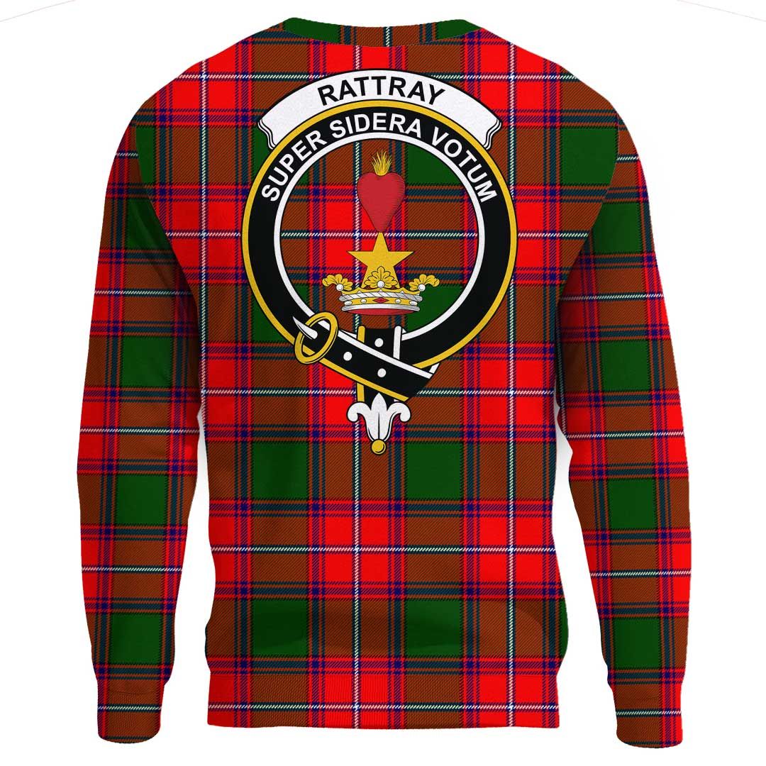 Rattray Modern Tartan Crest Sweatshirt