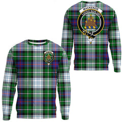 MacKenzie Dress Modern Tartan Crest Sweatshirt