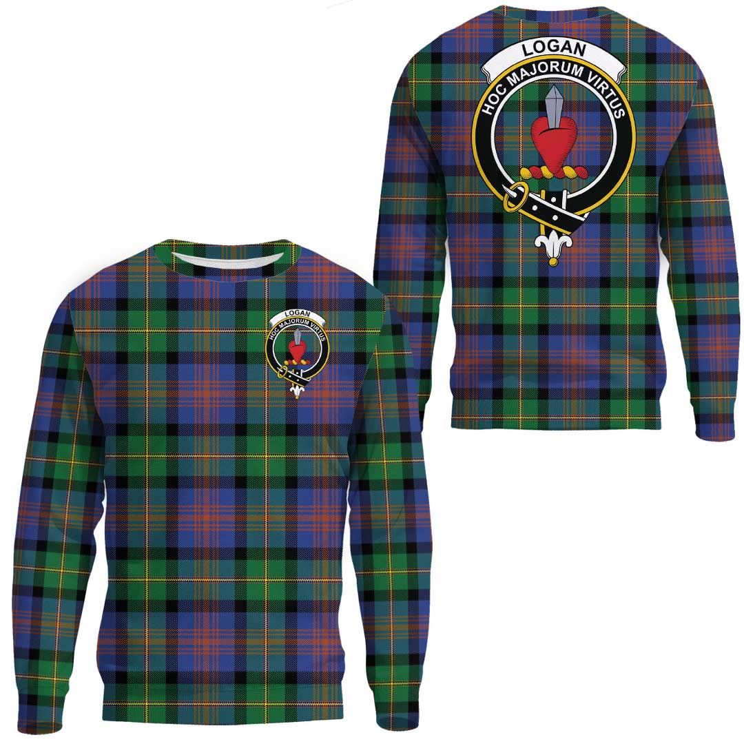 Logan Ancient Tartan Crest Sweatshirt