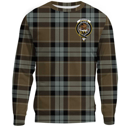 Graham of Menteith Weathered Tartan Crest Sweatshirt