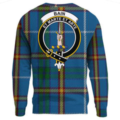 Bain Tartan Crest Sweatshirt