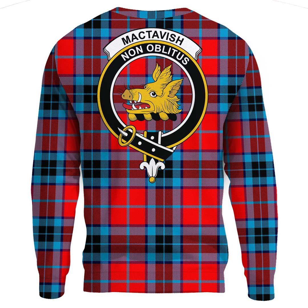 MacTavish Modern Tartan Crest Sweatshirt
