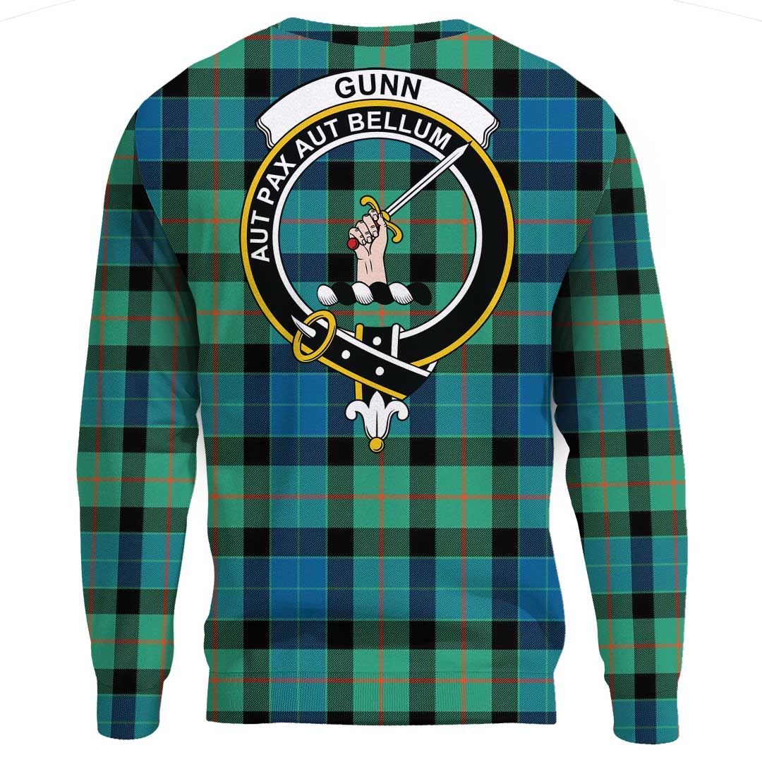 Gunn Ancient Tartan Crest Sweatshirt