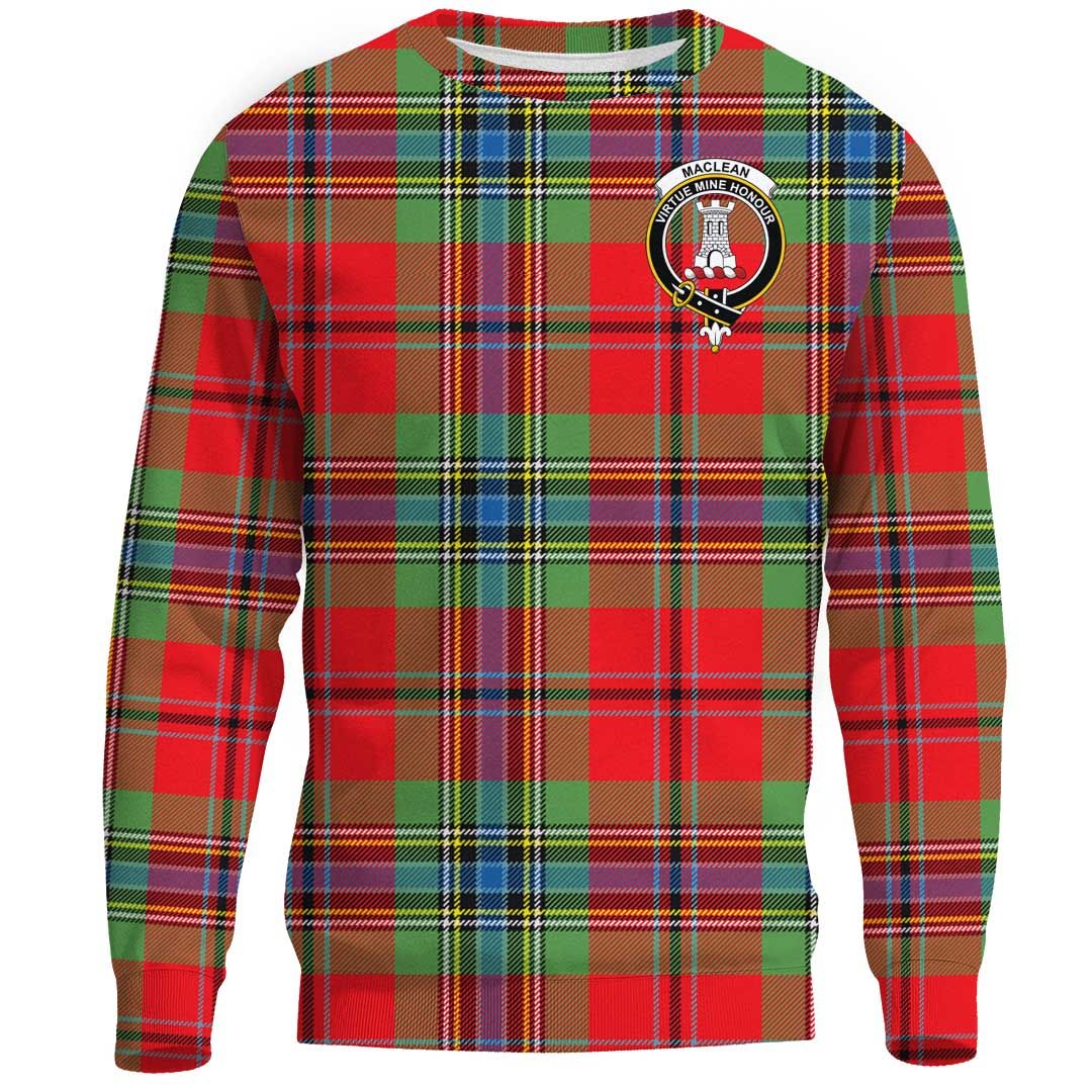 MacLean of Duart Modern Tartan Crest Sweatshirt