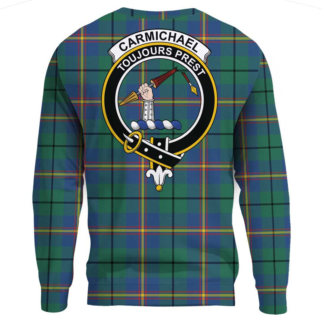 Carmichael Ancient Tartan Crest Sweatshirt