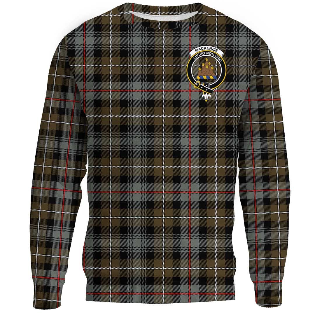 MacKenzie Weathered Tartan Crest Sweatshirt