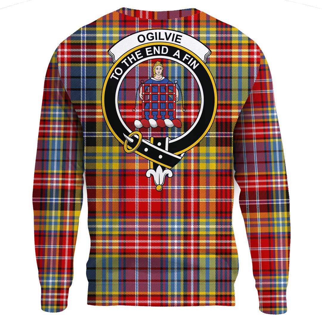 Ogilvie Tartan Crest Sweatshirt