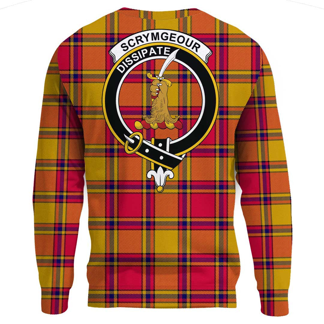 Scrymgeour Tartan Crest Sweatshirt