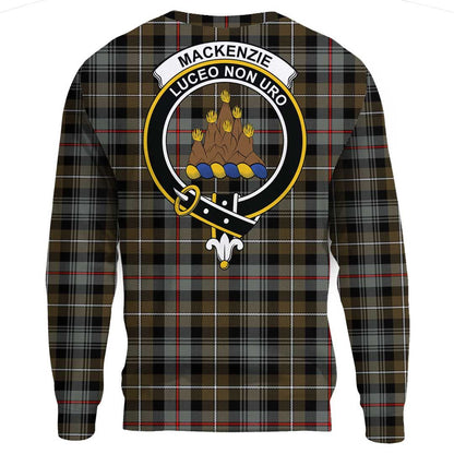 MacKenzie Weathered Tartan Crest Sweatshirt