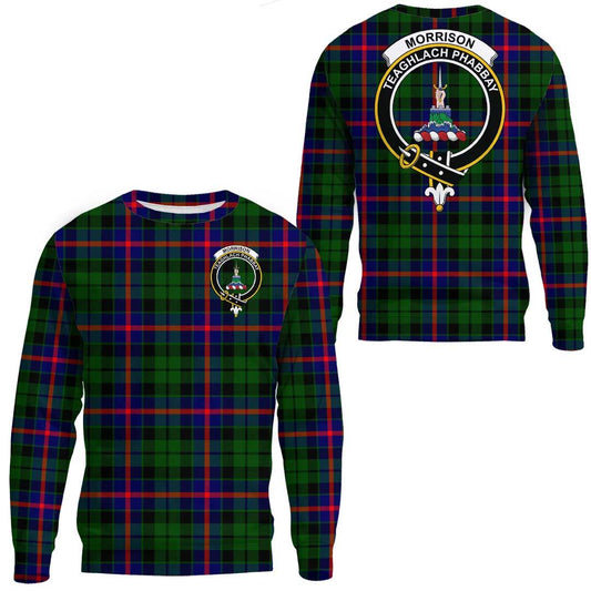 Morrison Modern Tartan Crest Sweatshirt