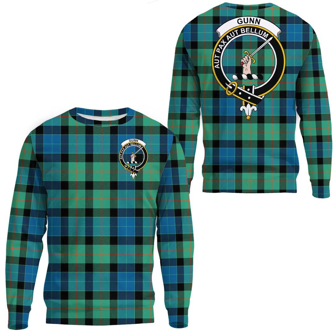 Gunn Ancient Tartan Crest Sweatshirt