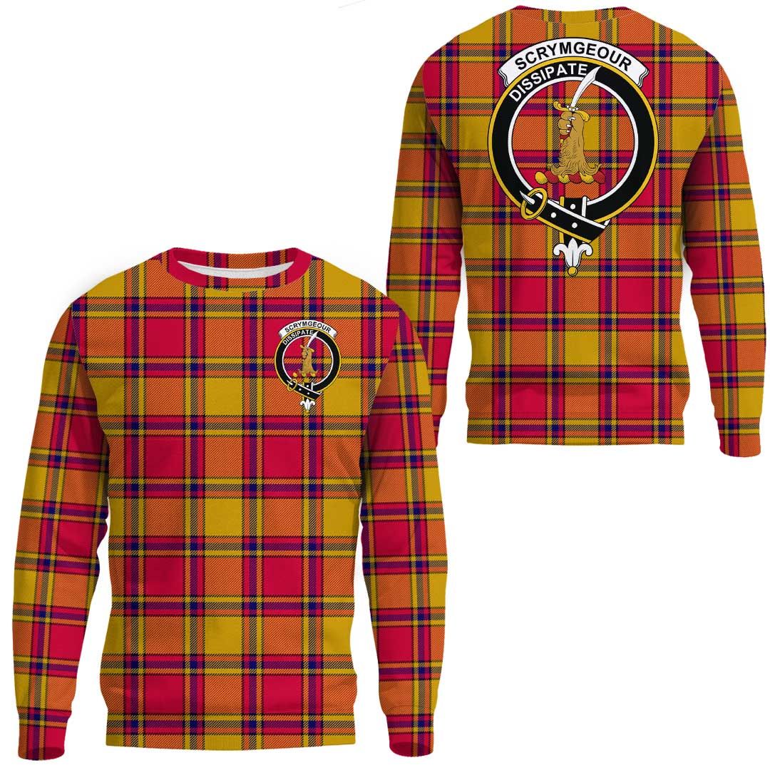 Scrymgeour Tartan Crest Sweatshirt