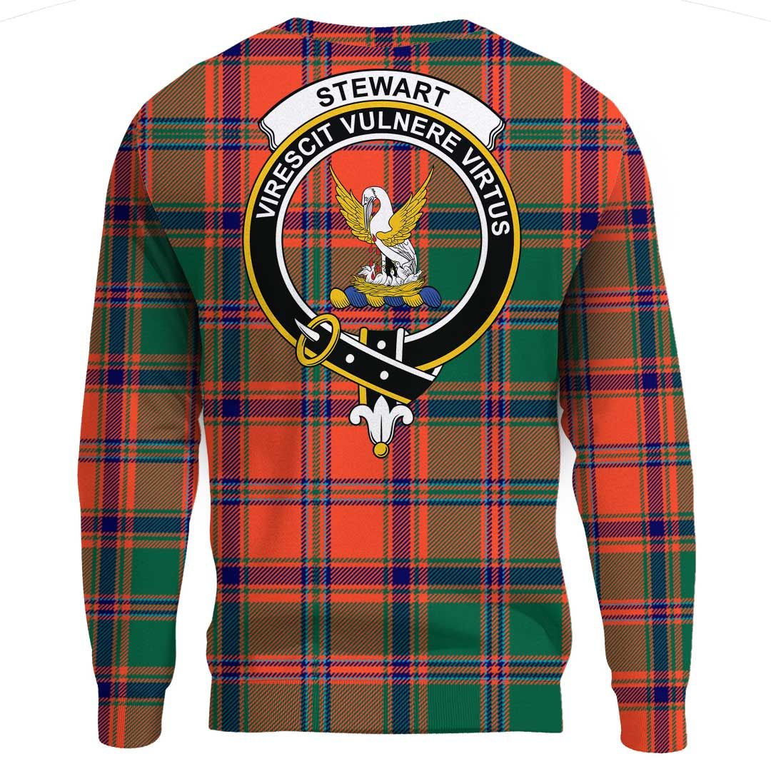 Stewart of Appin Ancient Tartan Crest Sweatshirt