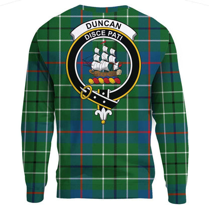 Duncan Ancient Tartan Crest Sweatshirt