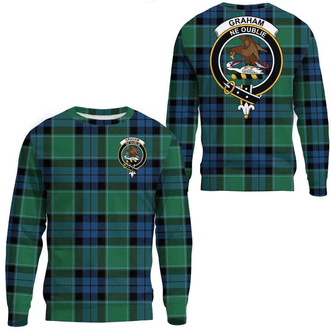 Graham of Menteith Ancient Tartan Crest Sweatshirt