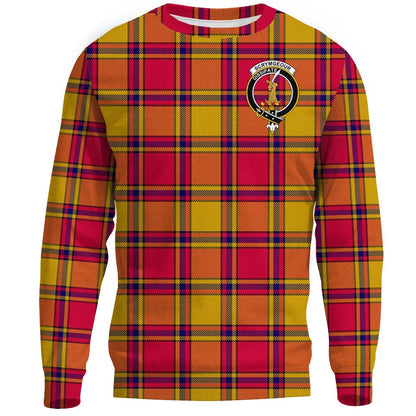 Scrymgeour Tartan Crest Sweatshirt