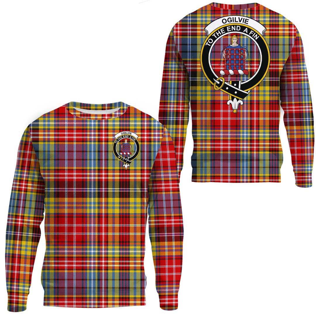 Ogilvie Tartan Crest Sweatshirt