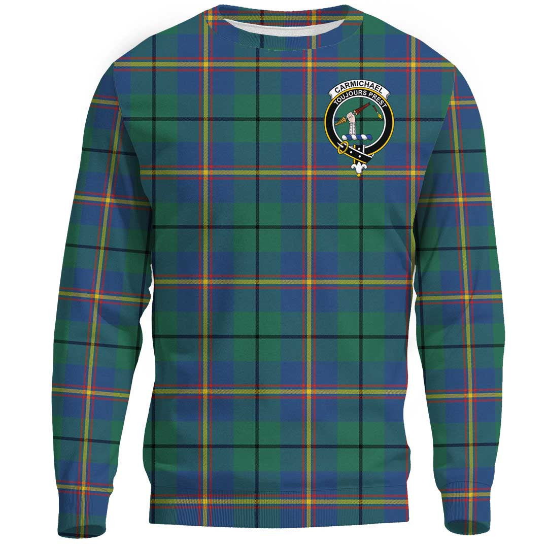Carmichael Ancient Tartan Crest Sweatshirt