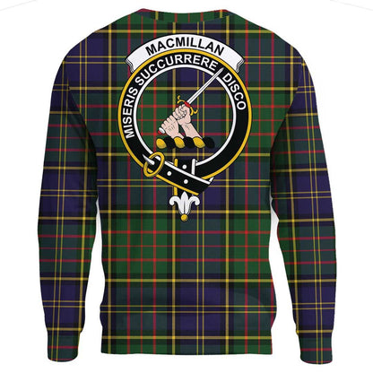 MacMillan Hunting Modern Tartan Crest Sweatshirt