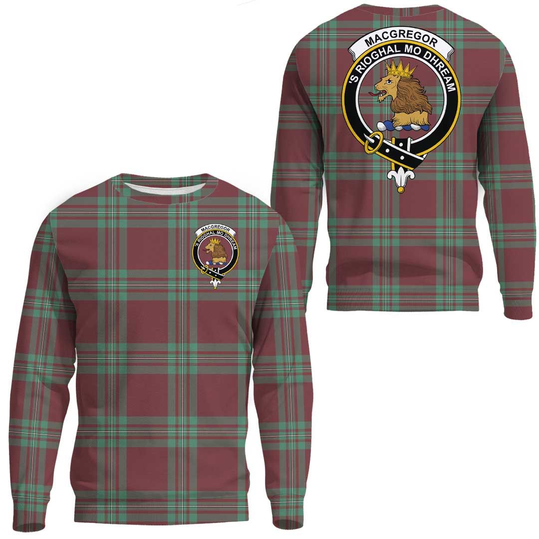 MacGregor Hunting Ancient Tartan Crest Sweatshirt