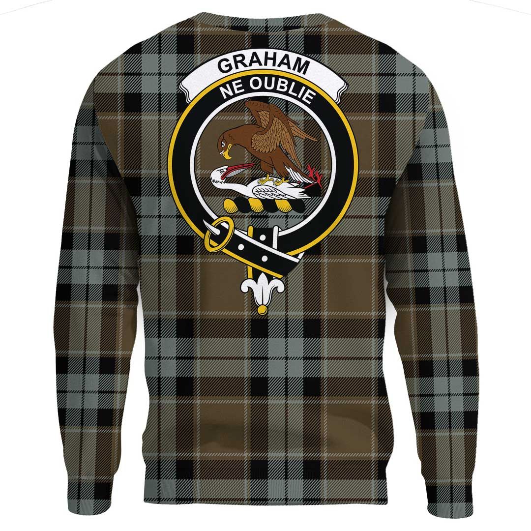 Graham of Menteith Weathered Tartan Crest Sweatshirt