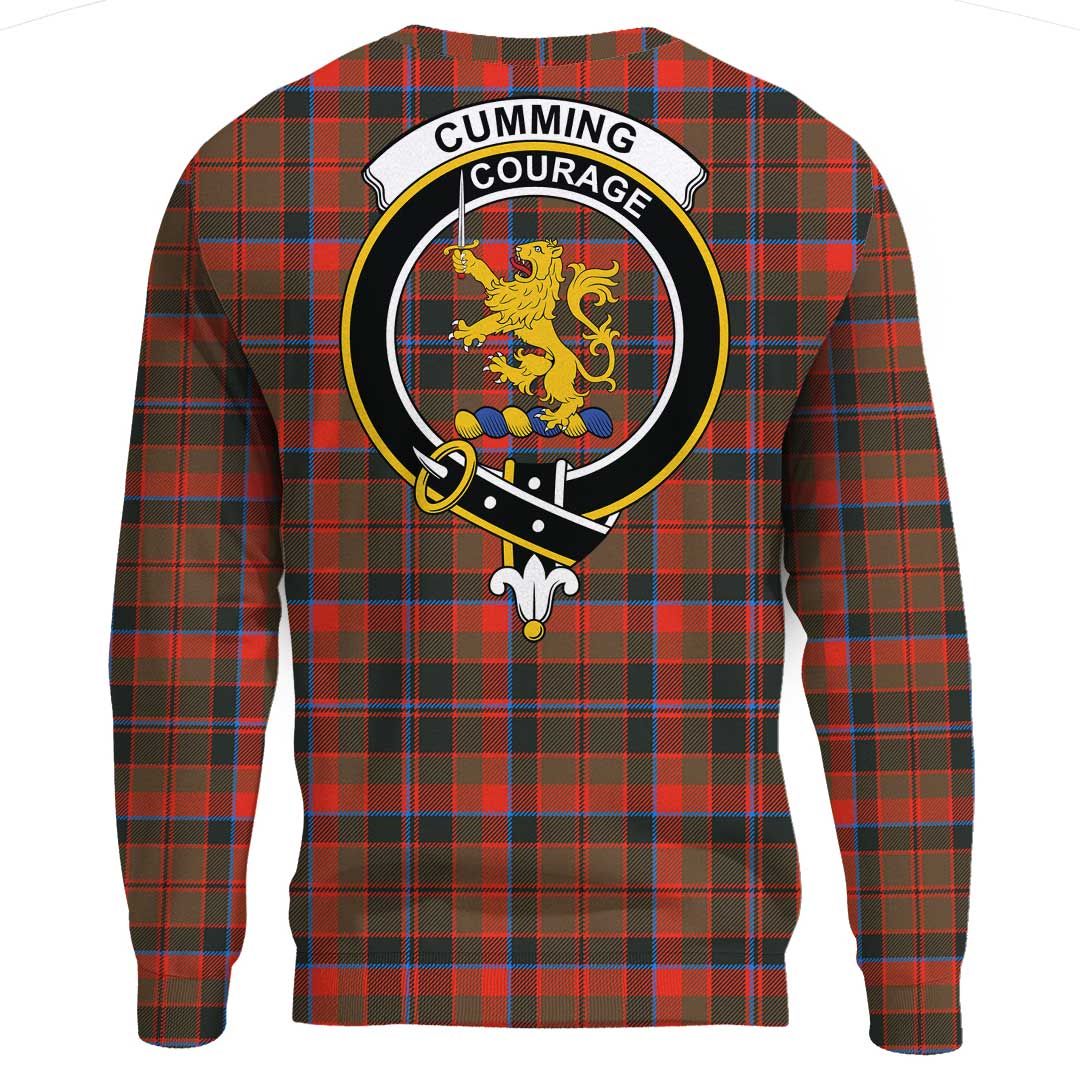 Cumming Hunting Weathered Tartan Crest Sweatshirt