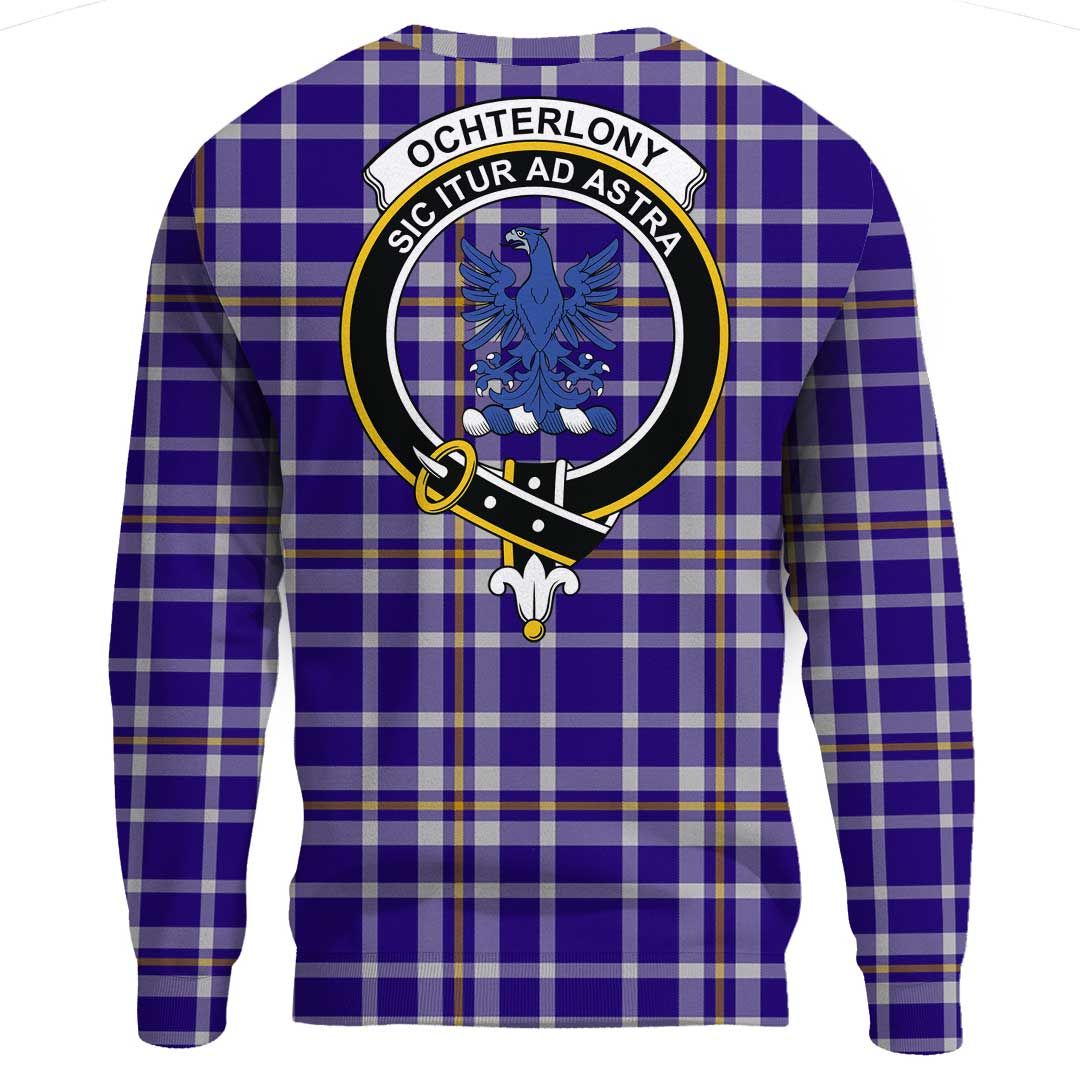 Ochterlony Tartan Crest Sweatshirt