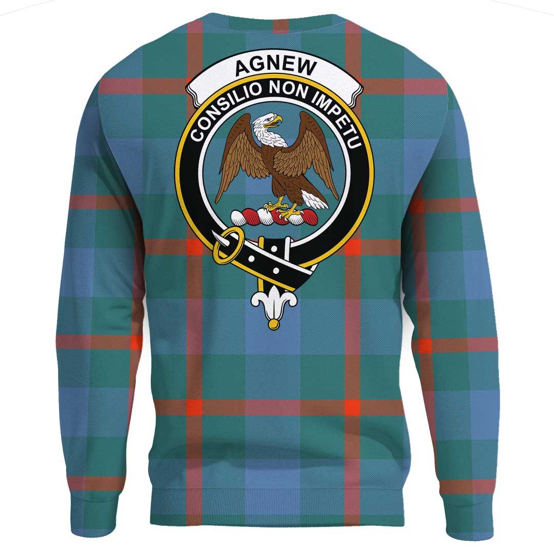 Agnew Ancient Tartan Crest Sweatshirt