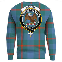 Agnew Ancient Tartan Crest Sweatshirt
