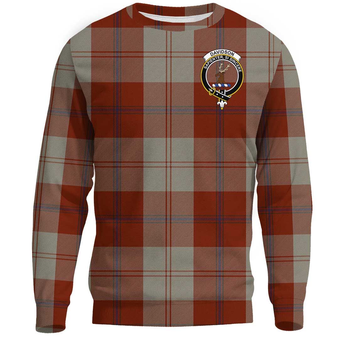 Davidson Dress Dancers Tartan Crest Sweatshirt