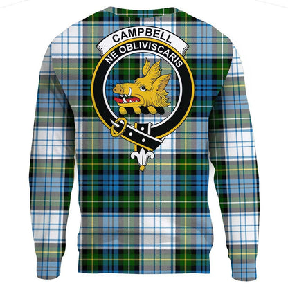 Campbell Dress Ancient Tartan Crest Sweatshirt