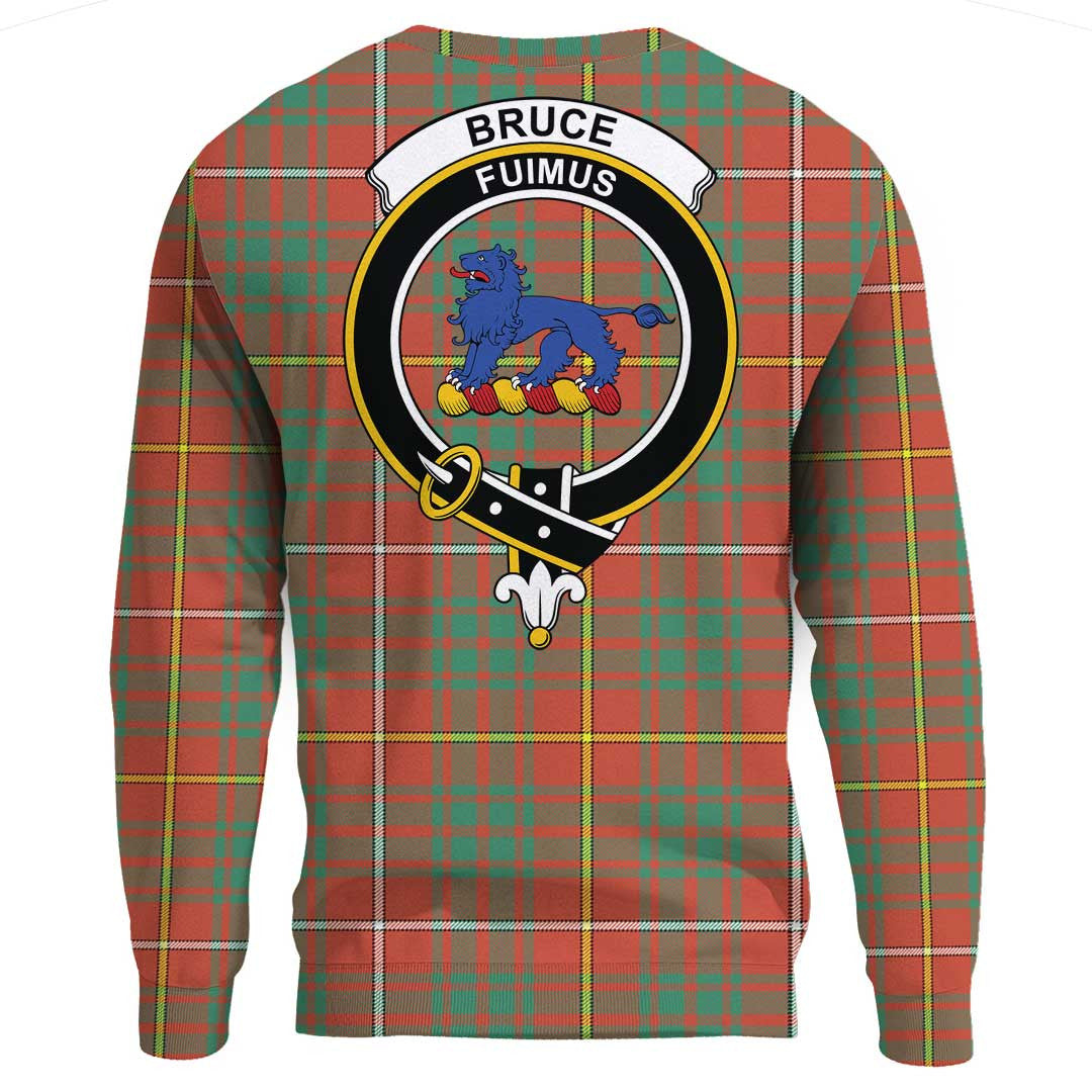 Bruce Ancient Tartan Crest Sweatshirt