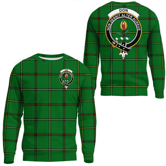 Don (Tribe of Mar) Tartan Crest Sweatshirt