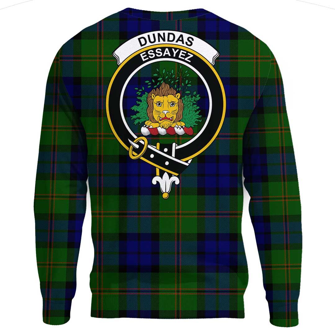 Dundas Modern 02 Tartan Crest Sweatshirt