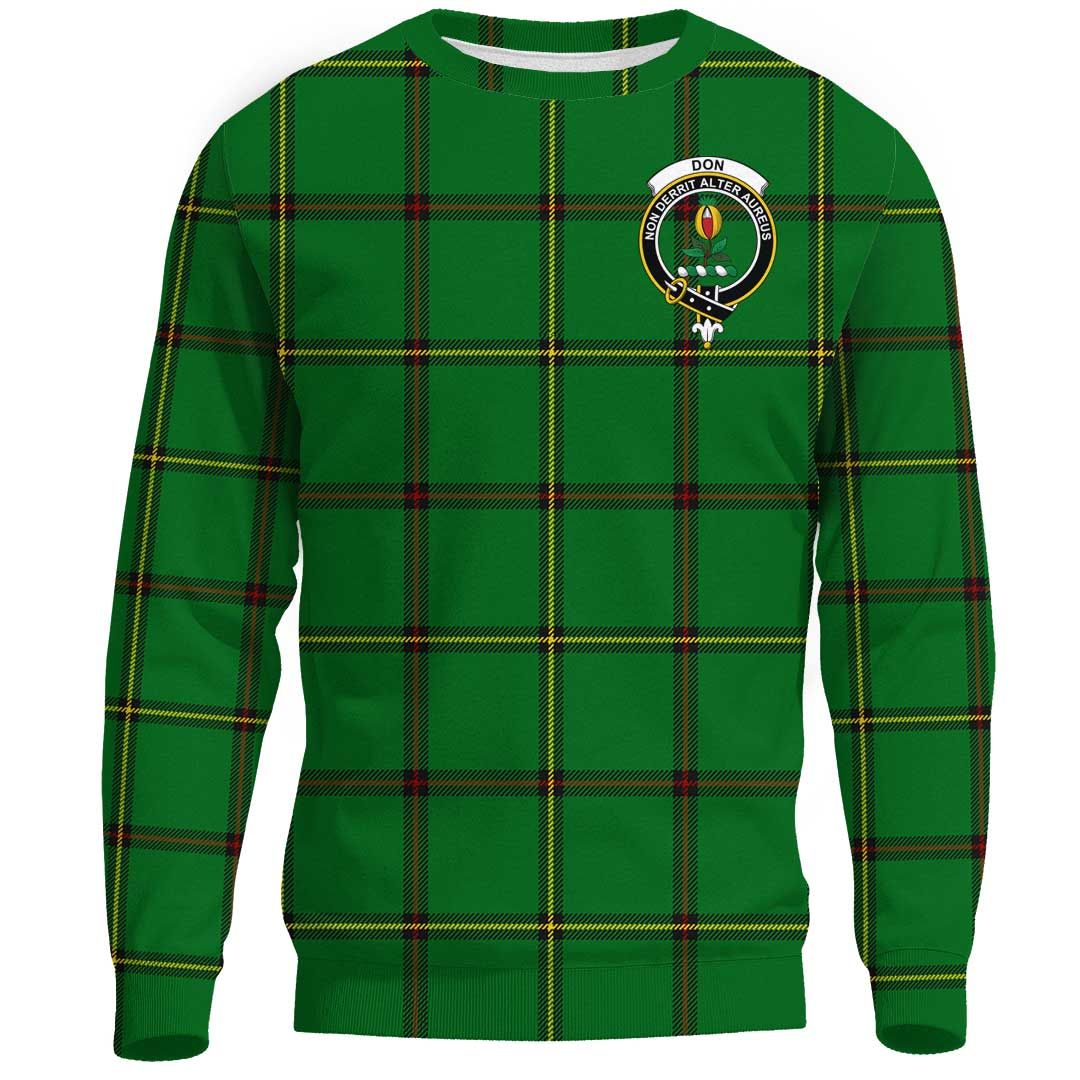 Don (Tribe of Mar) Tartan Crest Sweatshirt