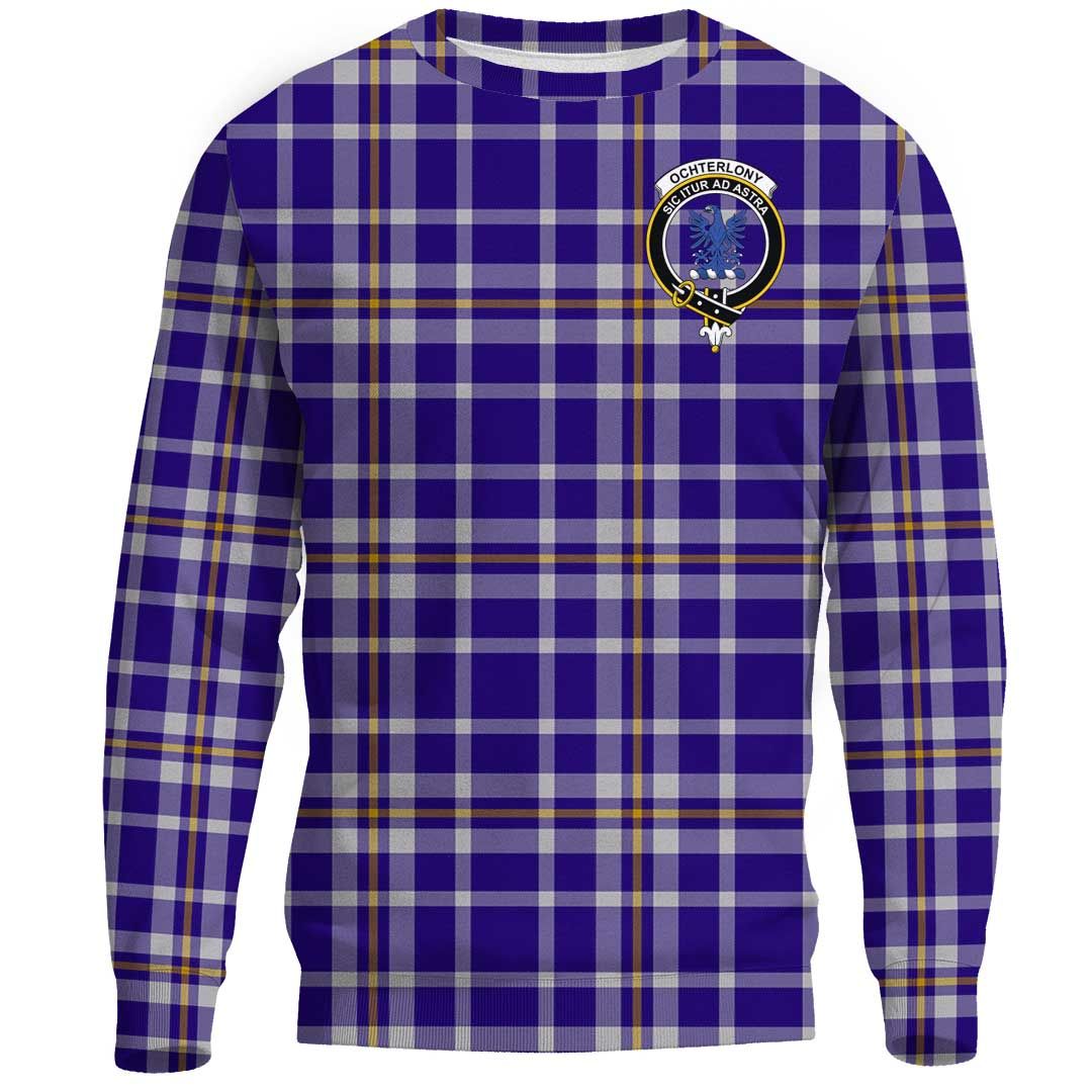 Ochterlony Tartan Crest Sweatshirt