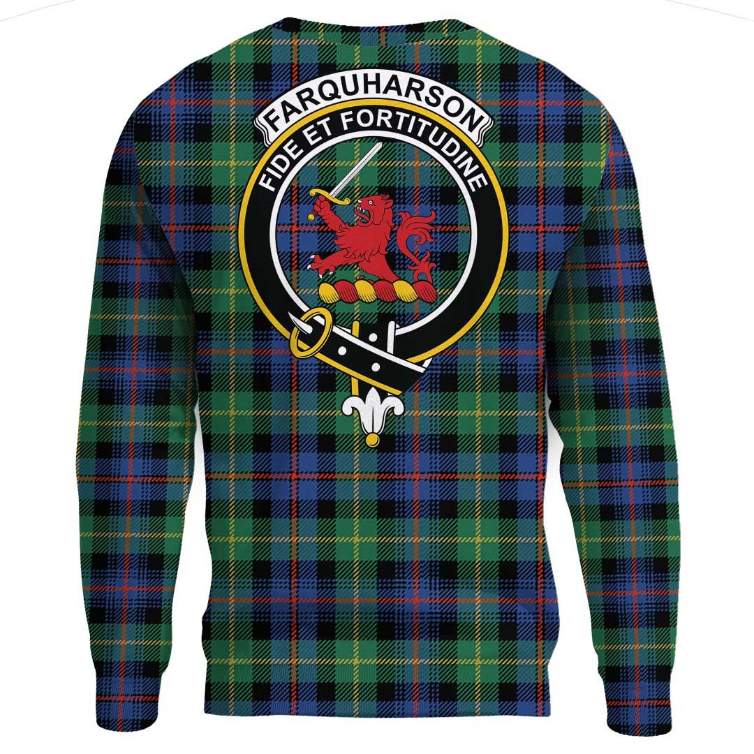 Farquharson Ancient Tartan Crest Sweatshirt