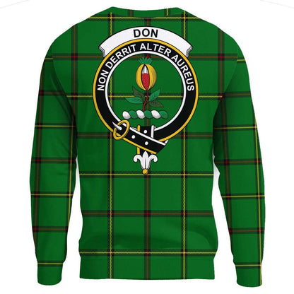 Don (Tribe of Mar) Tartan Crest Sweatshirt