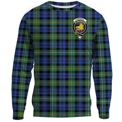 Campbell Argyll Ancient Tartan Crest Sweatshirt