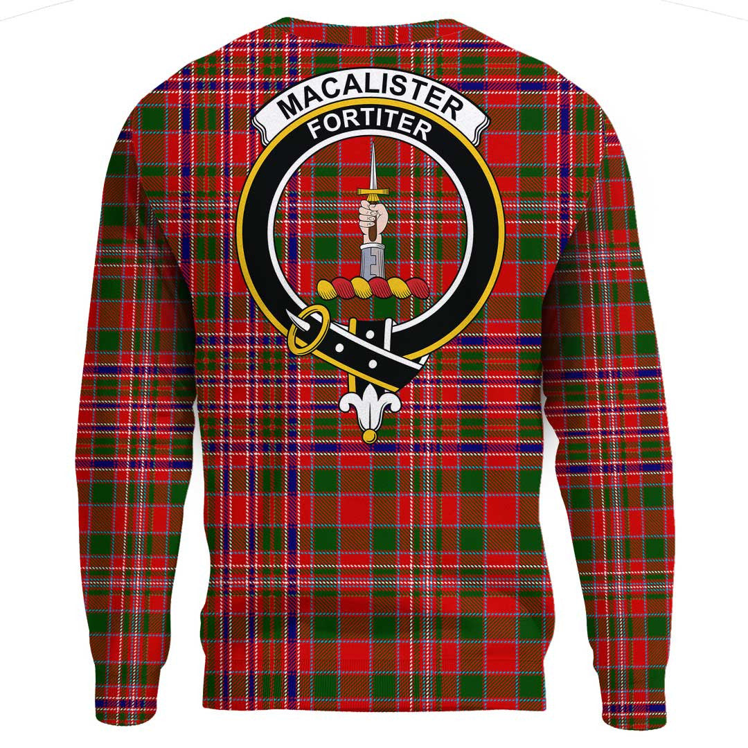 MacAlister Modern Tartan Crest Sweatshirt