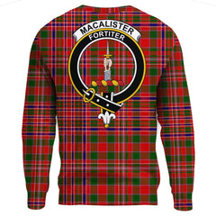 MacAlister Modern Tartan Crest Sweatshirt