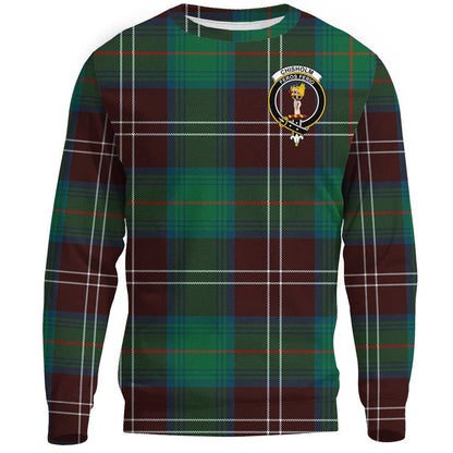 Chisholm Hunting Ancient Tartan Crest Sweatshirt