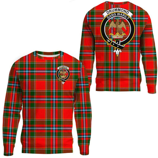 Drummond of Perth Tartan Crest Sweatshirt