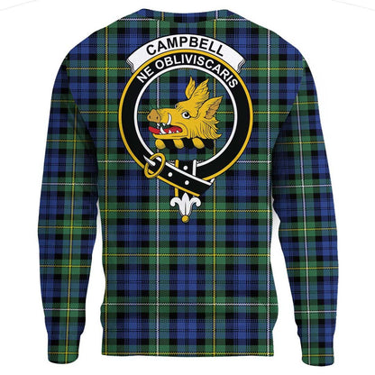 Campbell Argyll Ancient Tartan Crest Sweatshirt