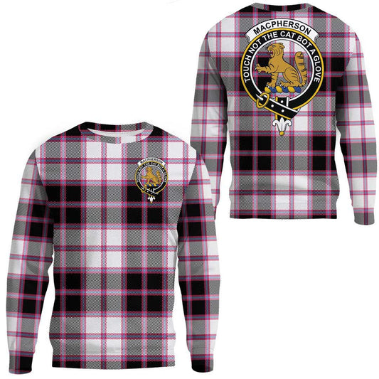 MacPherson Hunting Modern Tartan Crest Sweatshirt